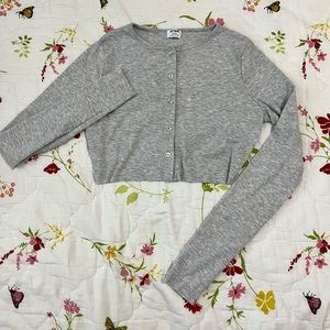 H&M long sleeve croptop